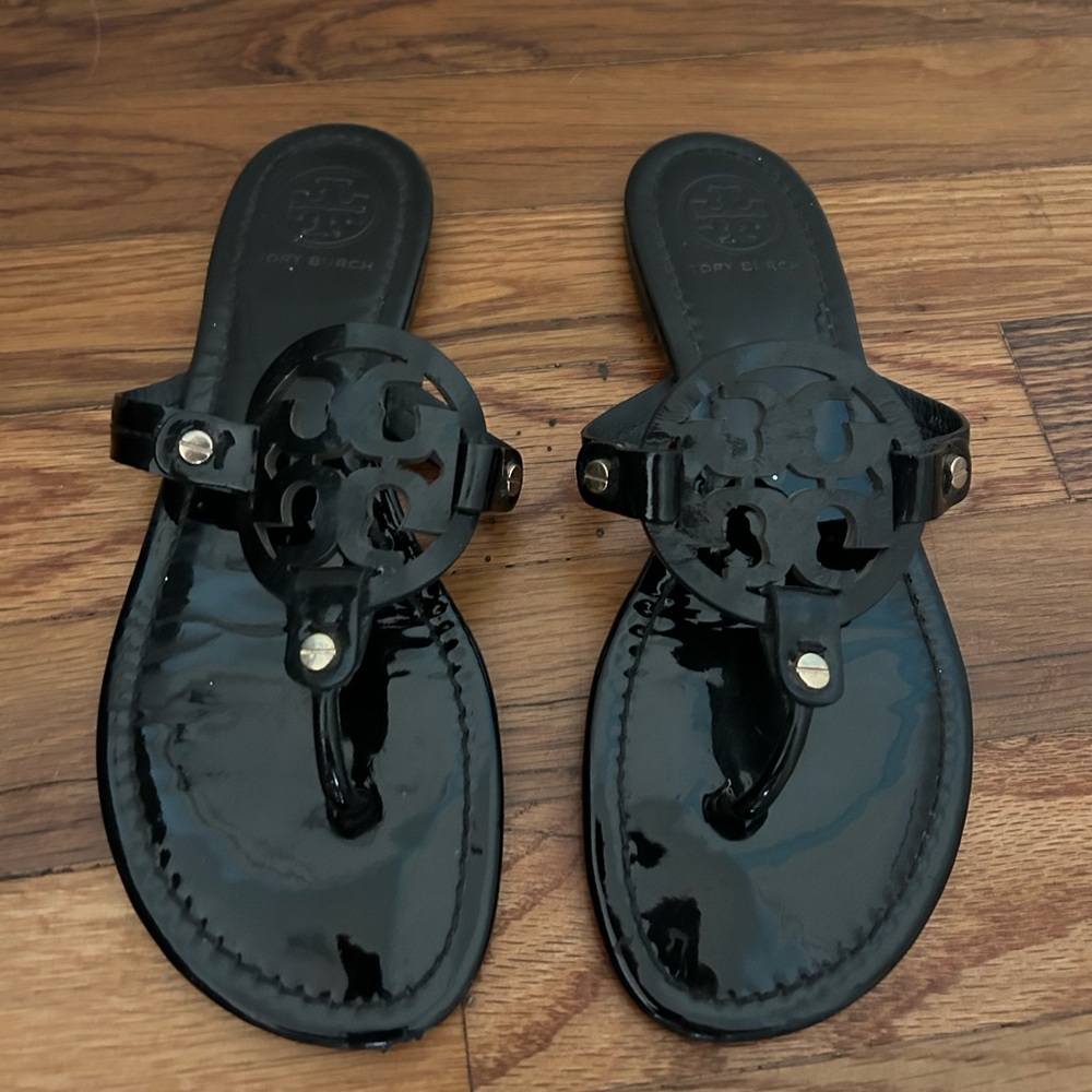 Tory Burch Miller Patent Sandals